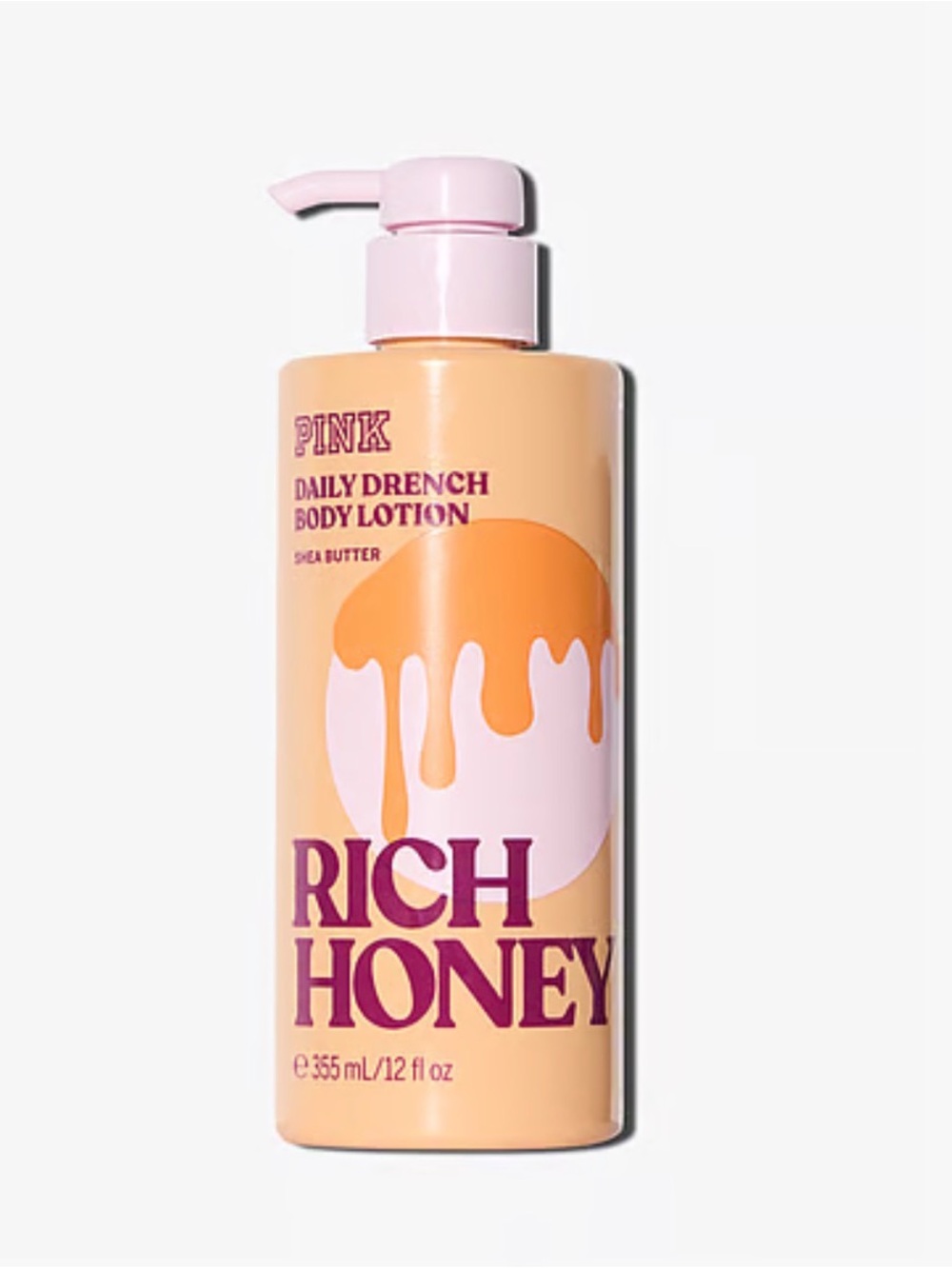 PINK Victoria's Secret Rich Honey Body Lotion NEW 355ml